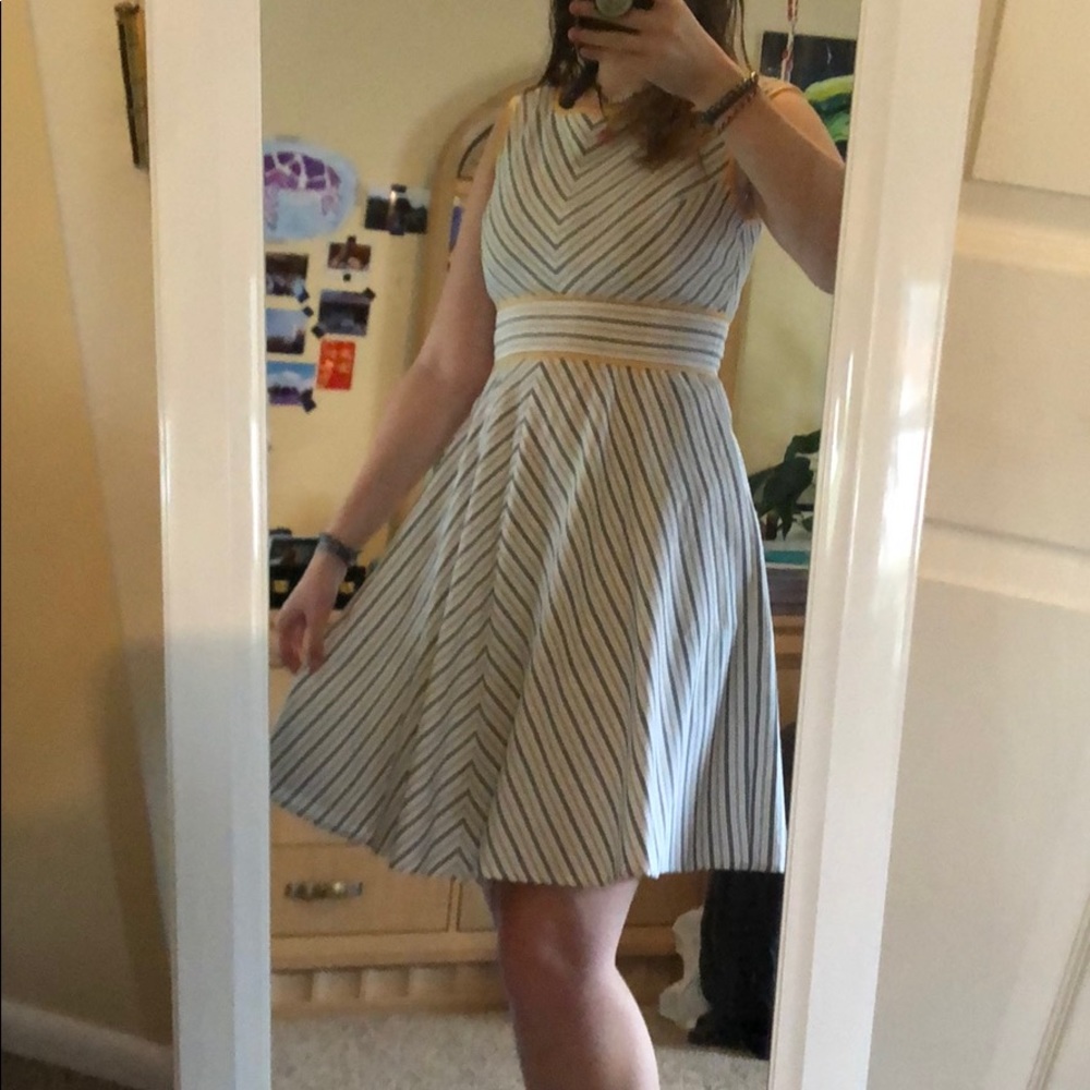 London Style Collection chevron dress